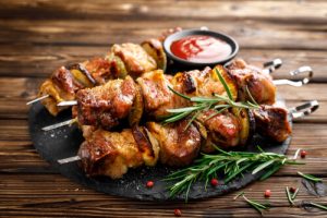 animation culinaire brochette à la plancha