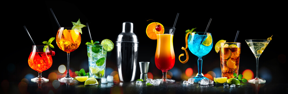 Bar à cocktail