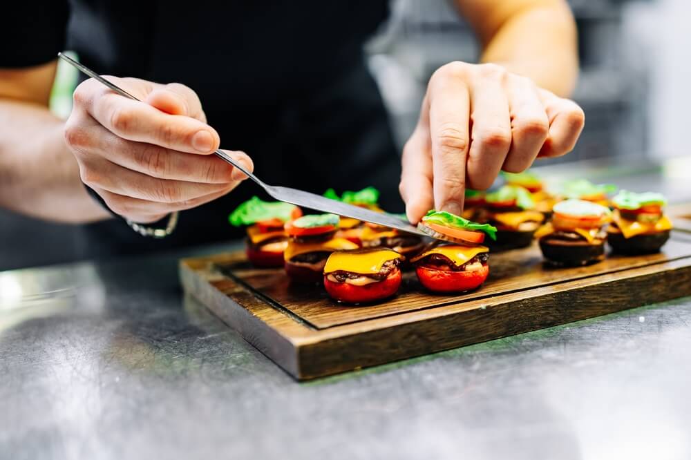 animation culinaire mini burger