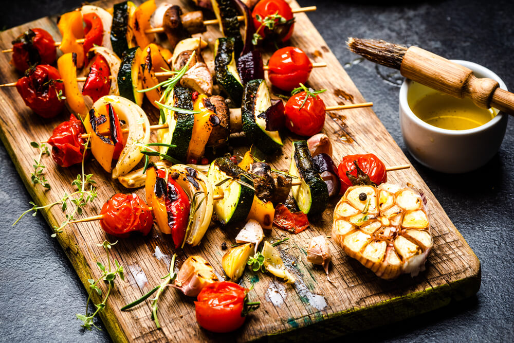 brochette de légume
