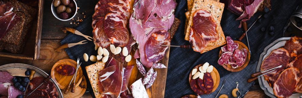 traiteur decoupe de charcuterie