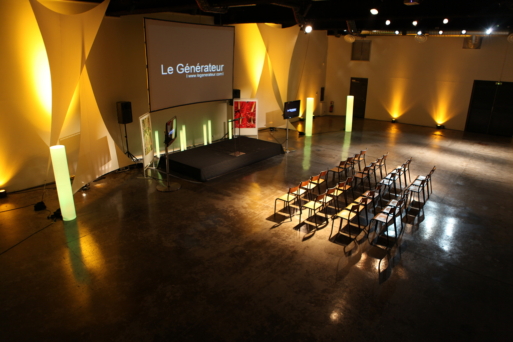 Le generateur location de salle