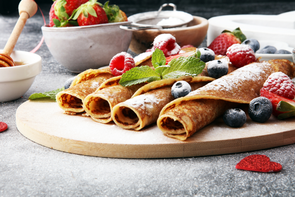 crepe partie sucree